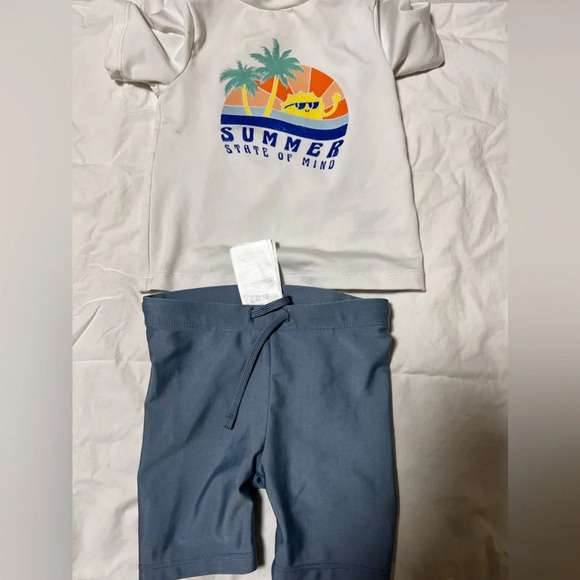 H&M SWIMSUIT SIZE 9-12M - Picture 1 of 5